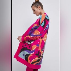 Medicine Eye Motif Cardigan, VGUC, Size S